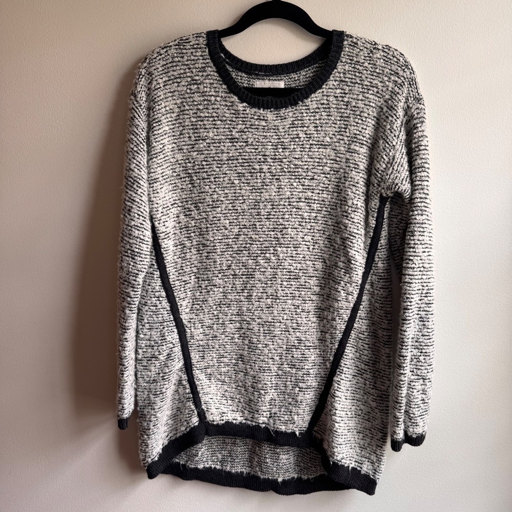 Lou & Grey Womens Grey Sweater Size Small